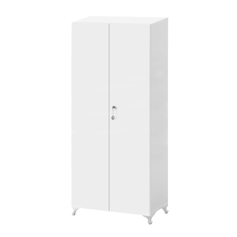 beanomart Shoe Racks - White, Wardrobe - shoe box with lock, 70 x 32 x 188 cm
