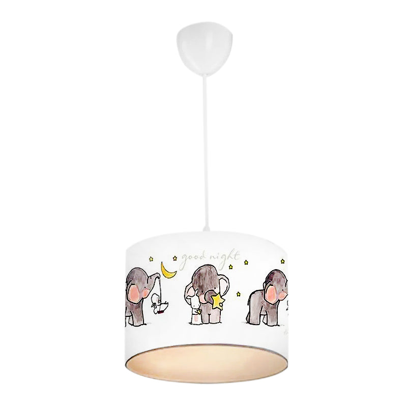 beanomart Ceiling Lights - Ceiling lamp fabric single light with cute, 24 x 22 x 70 cm