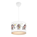 beanomart Ceiling Lights - Ceiling lamp fabric single light with cute, 24 x 22 x 70 cm