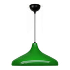 beanomart Ceiling Lights - Green, Ceiling lamp E27 metal single light, Ø31 x 100 cm
