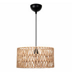 beanomart Ceiling Lights - Beige, Ceiling light E27 fabric single light, 30 x 20 x 55 cm