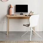 beanomart Office Desks - Beech, work desk natural, 120 x 60 x 75 cm