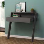 beanomart Office Desks - Anthracite, work desk, 94 x 50 x 91 cm