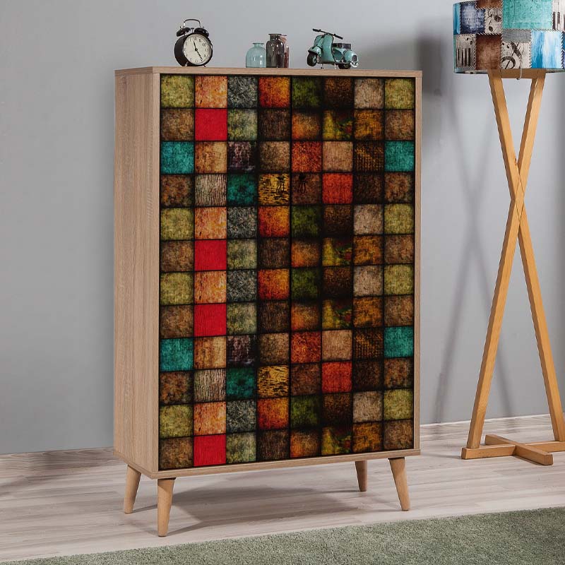 beanomart Shoe Racks - Sonoma, Shoe rack - cabinet, 80 x 36 x 127 cm