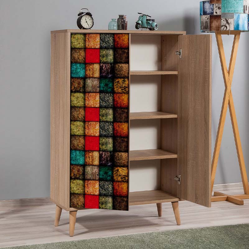 beanomart Shoe Racks - Sonoma, Shoe rack - cabinet, 80 x 36 x 127 cm