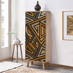 beanomart Shoe Racks - Sonoma, Shoe rack - cabinet, 50 x 38 x 135 cm