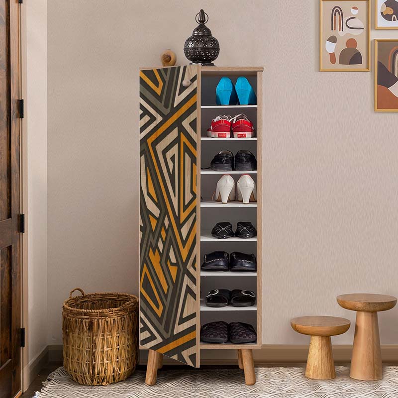 beanomart Shoe Racks - Sonoma, Shoe rack - cabinet, 50 x 38 x 135 cm