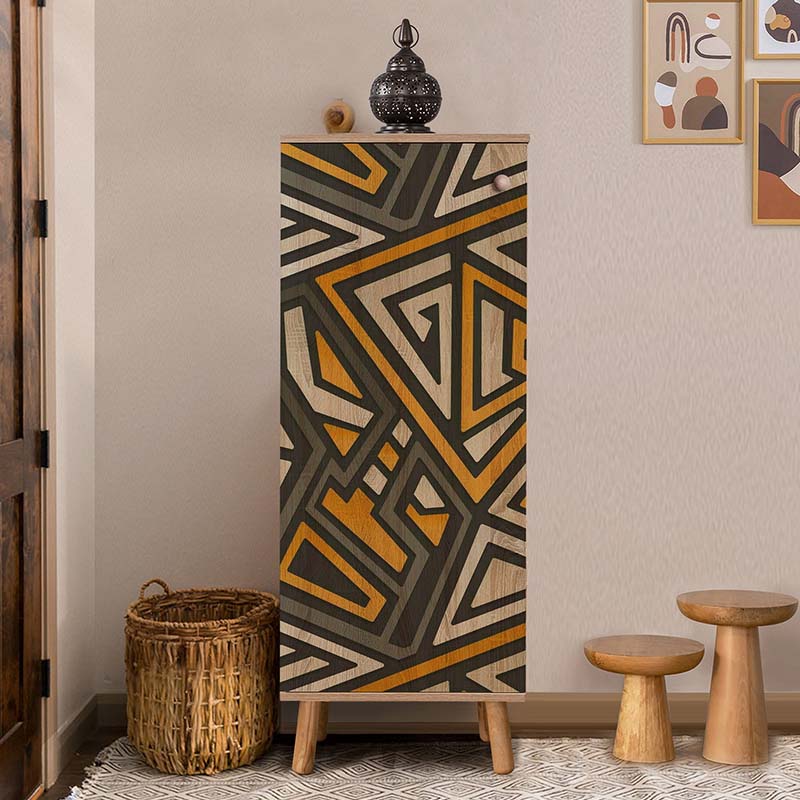 beanomart Shoe Racks - Sonoma, Shoe rack - cabinet, 50 x 38 x 135 cm
