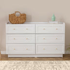 beanomart Chests of Drawers - White, Chest of drawers, 140 x 40 x 75 cm