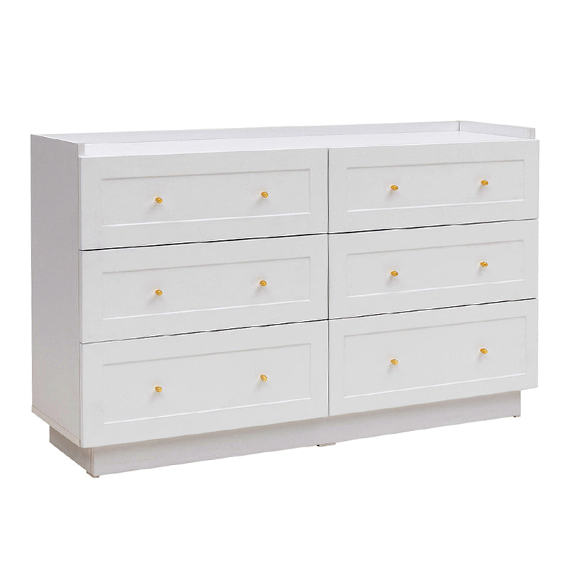 beanomart Chests of Drawers - White, Chest of drawers, 140 x 40 x 75 cm