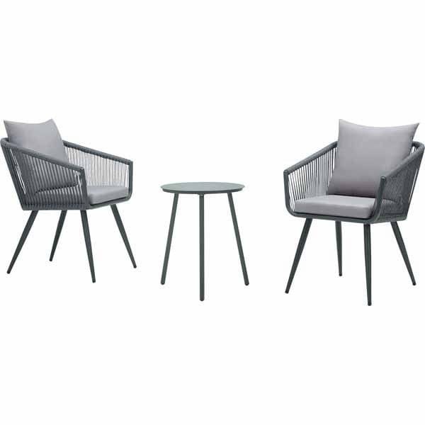 Outdoor set – 2 chairs with table – Hmz-536