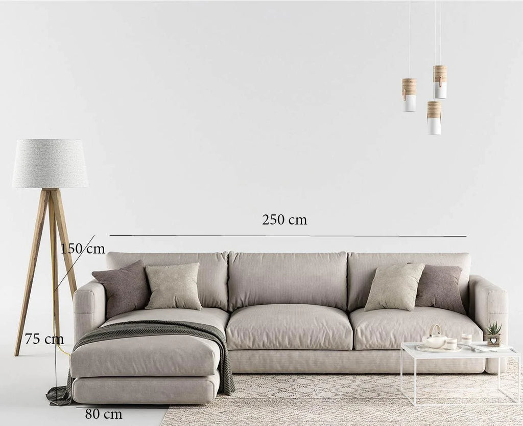 Corner Sofa 150 x 250 cm – Multi colors – Eivvi-130