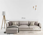 Corner Sofa 150 x 250 cm – Multi colors – Eivvi-130