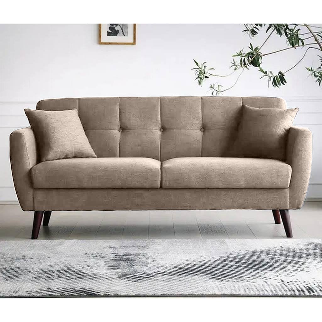 كنبة 2 مقعد 75x180x85x70 سم - اسود