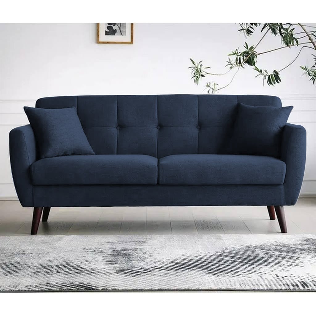 كنبة 2 مقعد 75x180x85x70 سم - اسود