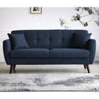 كنبة 2 مقعد 75x180x85x70 سم - اسود