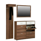 Shoes Storage - Brown & White - PRIWO25