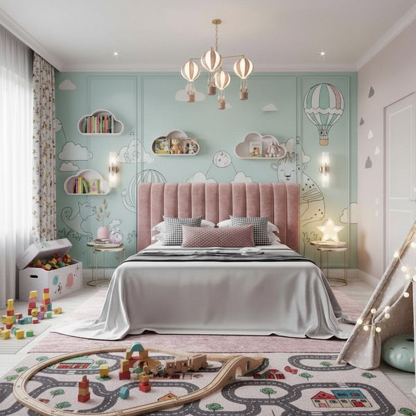 سرير فردي خشب ام دي اف 120x200x120 سم - كاشمير
