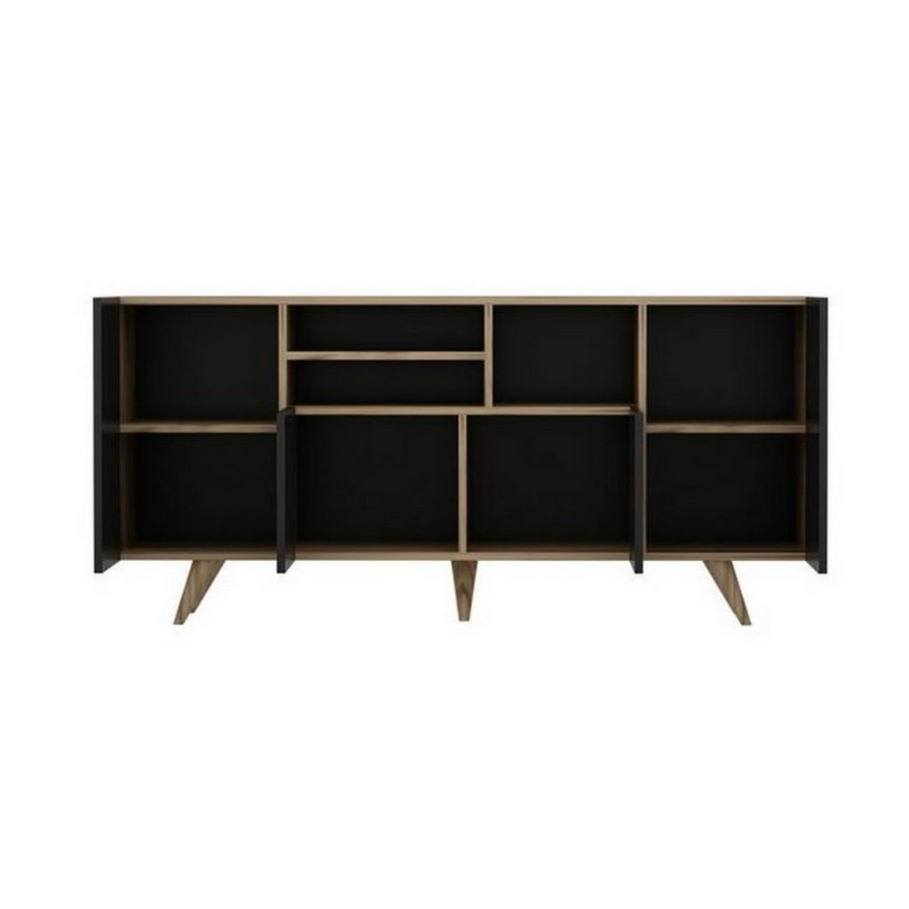 بوفية ام دي اف اسباني بيج و أسود - 75 × 42 × 160 سم fullStar fullStar fullStar fullStar fullStar 4.9 (9 تقييمات)
